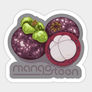 Mangosteen Sticker